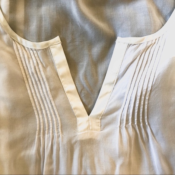 D7 American Eagle Outfitters White Blouse Sm - Picture 5 of 6